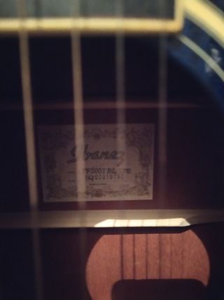 Chitarra come nuova blu jbanez