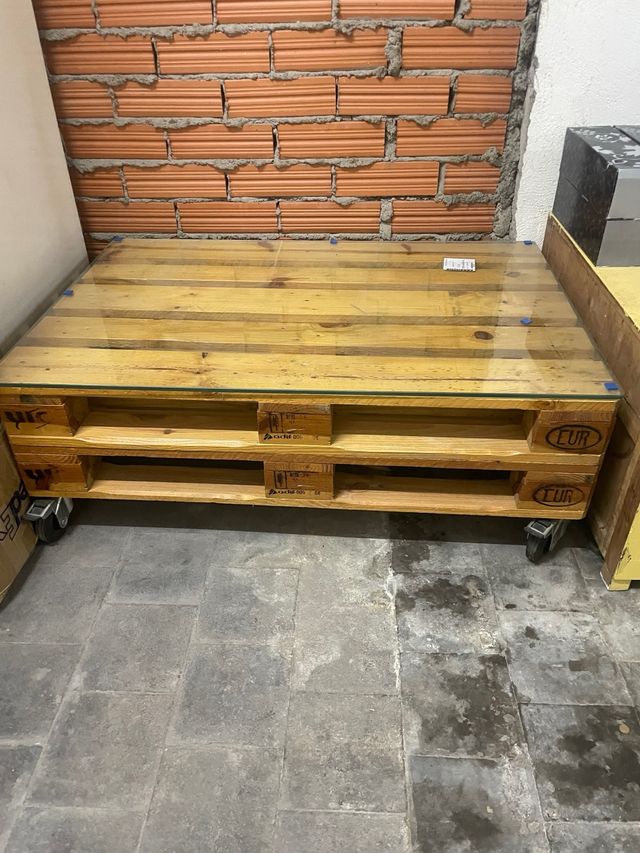 Mesa de centro de palets