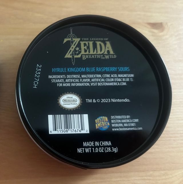 Caja Metálica Nintendo Store New York Zelda BotW