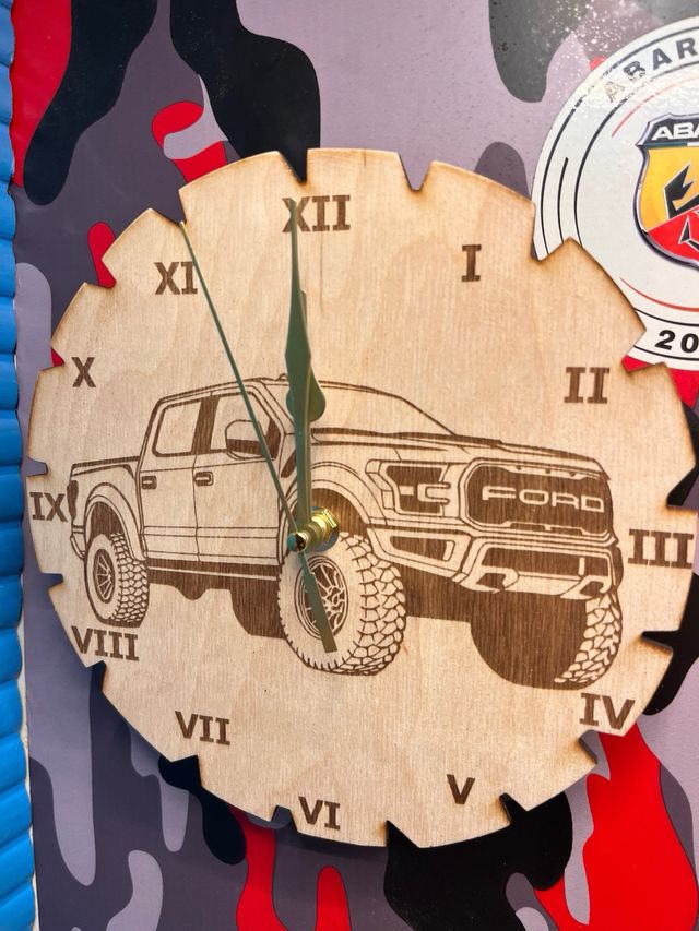 Orologio da parete ford raptor