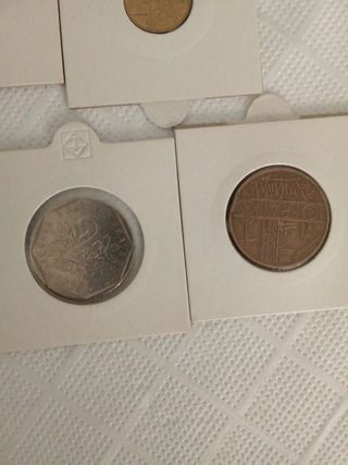 Lote francos franceses varios años