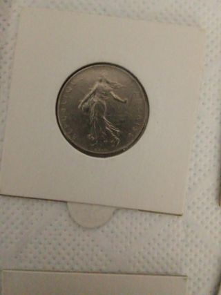 Lote francos franceses varios años