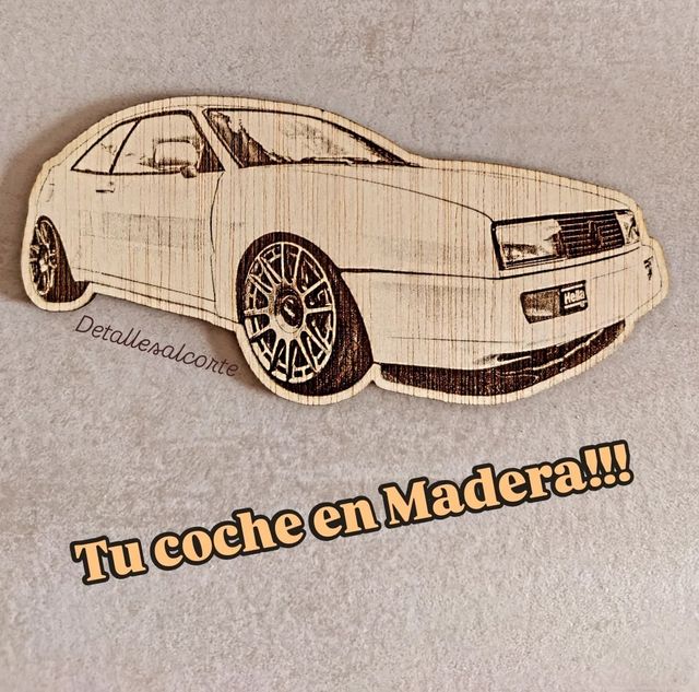 Coche Grabado láser