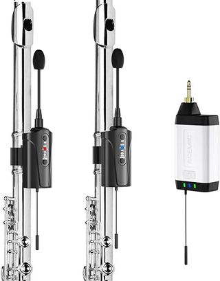 ACEMIC Micrófono Inalámbrico para Flauta Dual UHF 