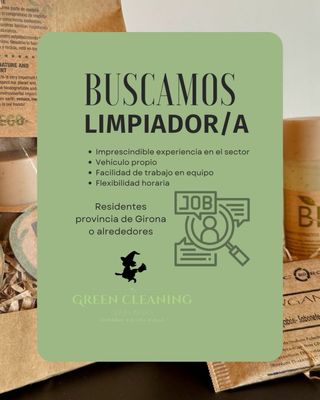 BUSCAMOS LIMPIADORAS