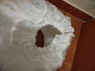 Cancán vestido comunión.Recoger Madrid, Villalba,.