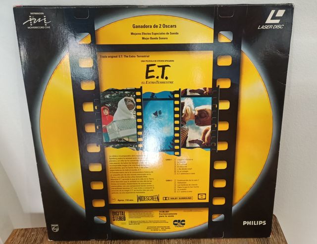 LASERDISC ET El extraterrestre