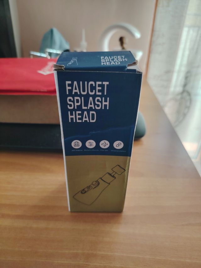 Testina per rubinetto Faucet Splash Head nuovo