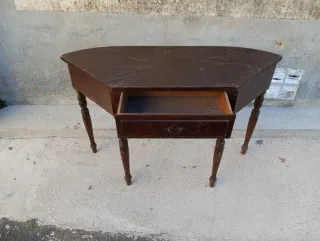 Preciosa Mesa Consola de entrada Vintage de madera
