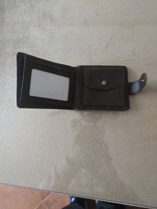 Cartera cuero hombre