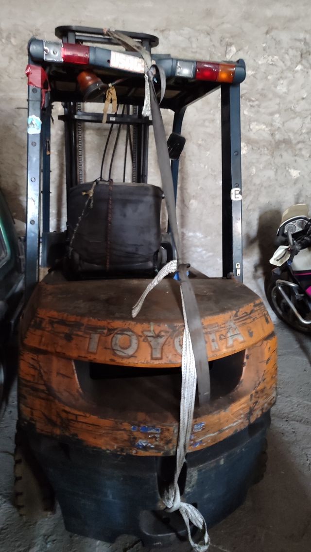Torito carretilla elevadora Toyota