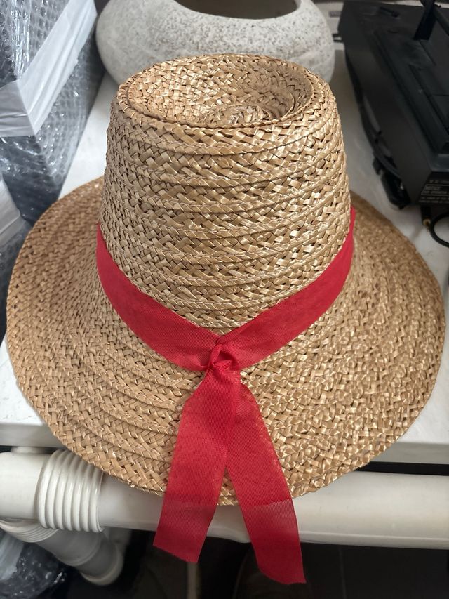 Juego sombreros de paja