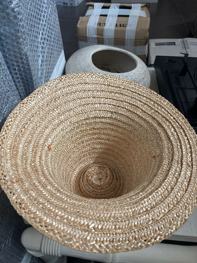 Juego sombreros de paja