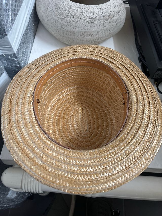 Juego sombreros de paja