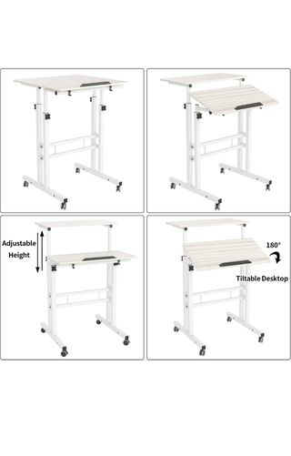 Mesa elevable portátil