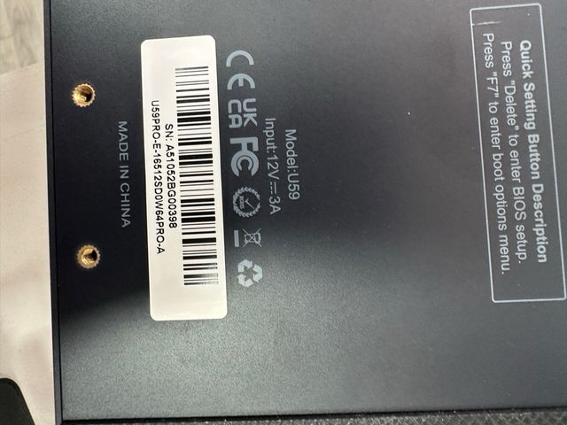 Beelink U59 Mini PC#G00398