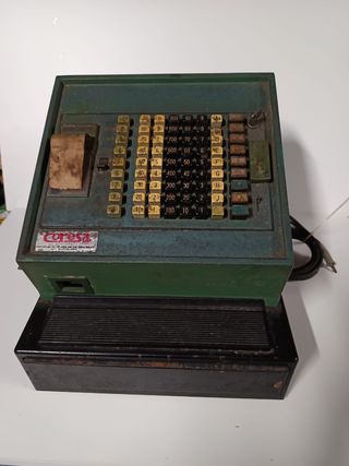 Caja registradora antigua