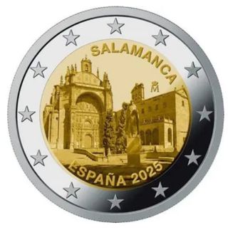 Moneda 2€ España 2025 - Salamanca