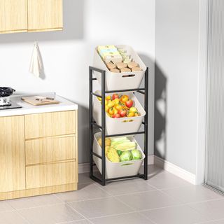 Estantería metálica para cajas