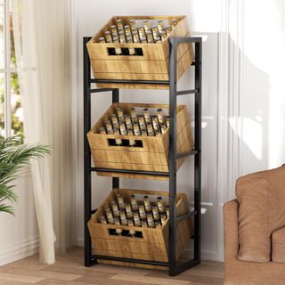 Estantería metálica para cajas