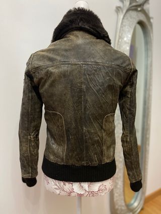 Cazadora de piel Pepe Jeans