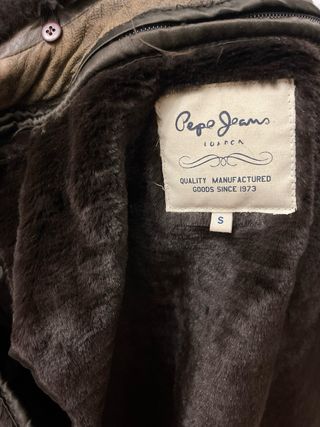 Cazadora de piel Pepe Jeans