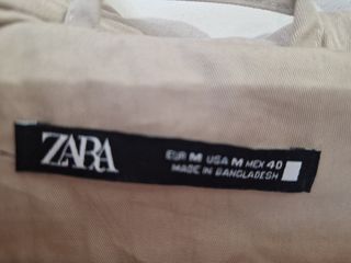 Chaqueta verano cruda Zara talla M