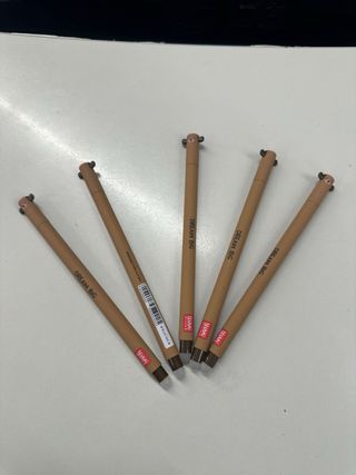 Set 5 penne collezione Legami con orsetto marrone