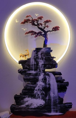 Espectacular lámpara decorativa