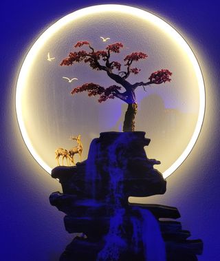 Espectacular lámpara decorativa