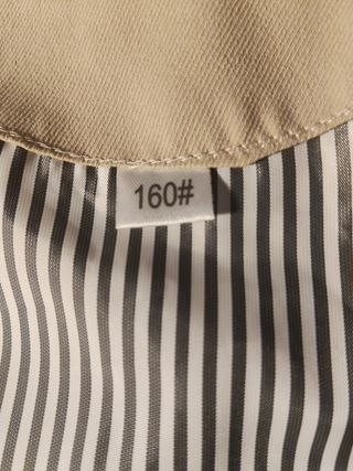 NEGOCIABLE Gabardina tela fina veraniega