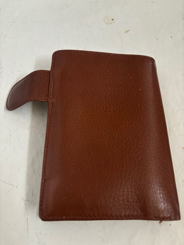 Cartera italiana de piel