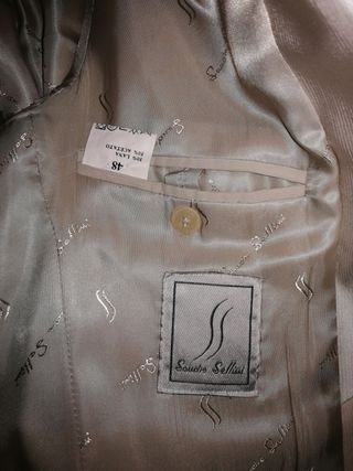 Traje de caballero 