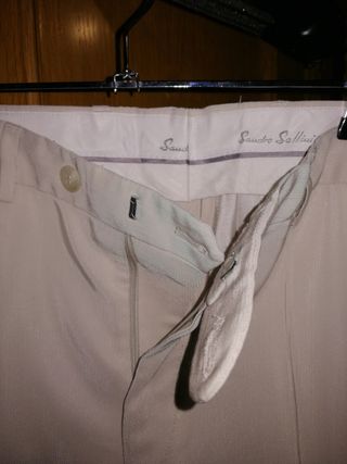 Traje de caballero 