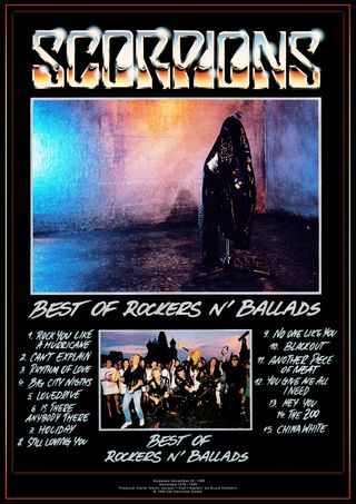 Scorpions Best Of... Póster DIN A2 (sin marco)