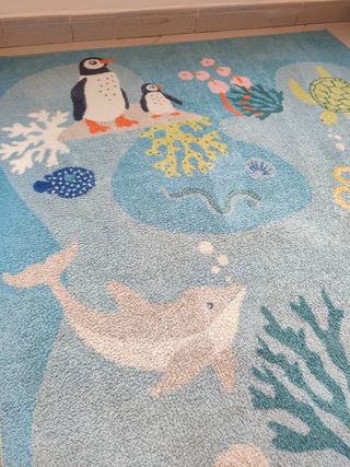 Alfombra Ikea niños 'BLAVINGAD'