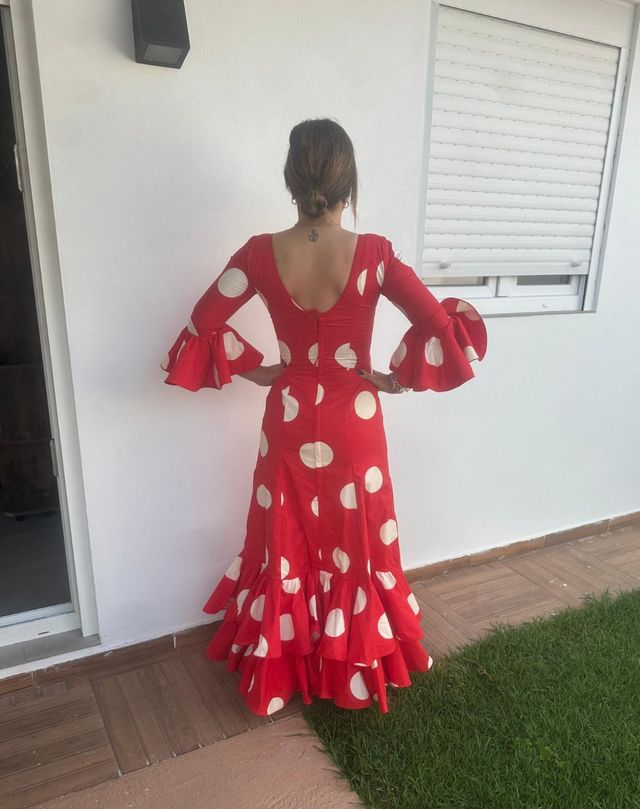 Traje de flamenca