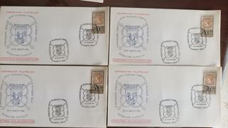 Sobres de primer día. Sellos