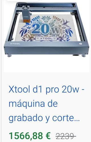 XTOOL D1PRO 20W