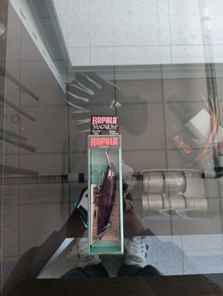 Señuelo de Pesca Rapala lila