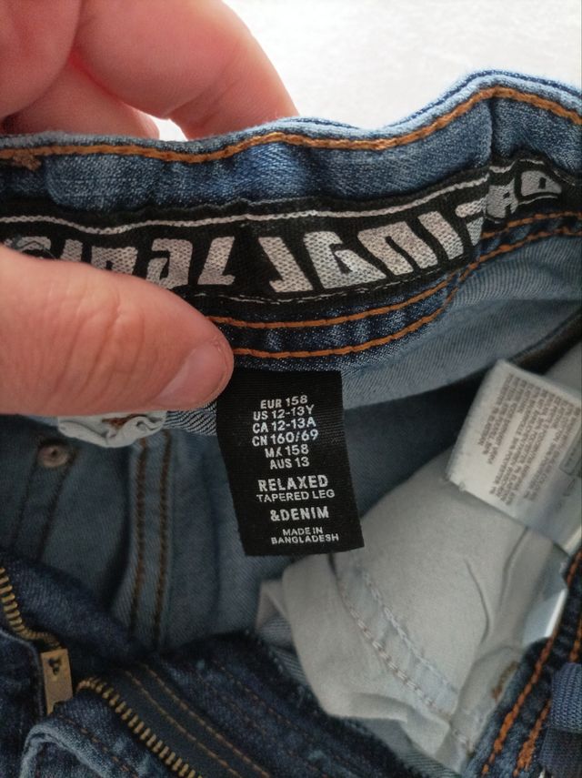 Set 2 jeans slim ragazzo 12-13 anni 158 