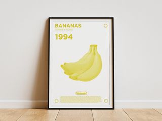 Poster Donkey Kong Bananas A3