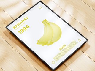 Poster Donkey Kong Bananas A3