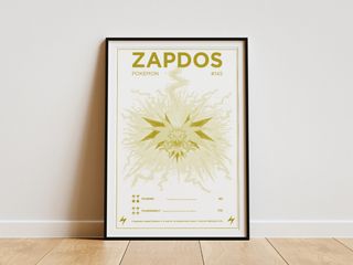 Poster Pokemon Zapdos A3