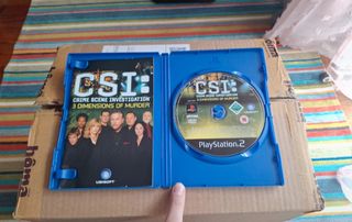 Jogo PS2 "CSI"