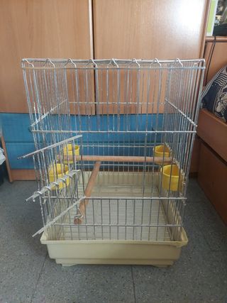 Jaula para loros