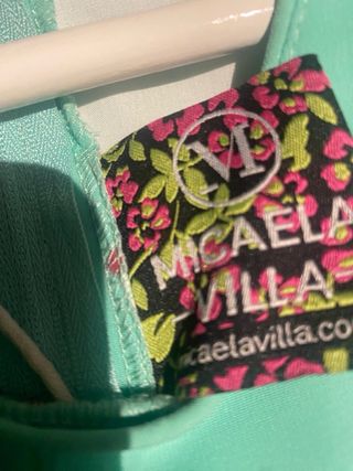 Vestido gitana canastero niña talla 6 8