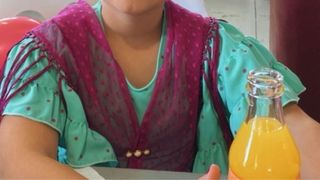 Vestido gitana canastero niña talla 6 8