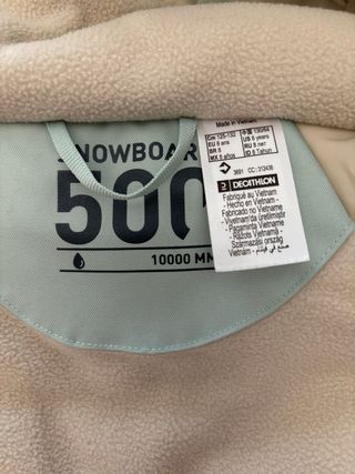 Traje snowboard talla 8