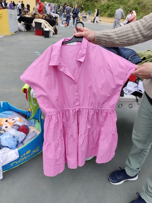 Vestido rosa mujer Lefties t L